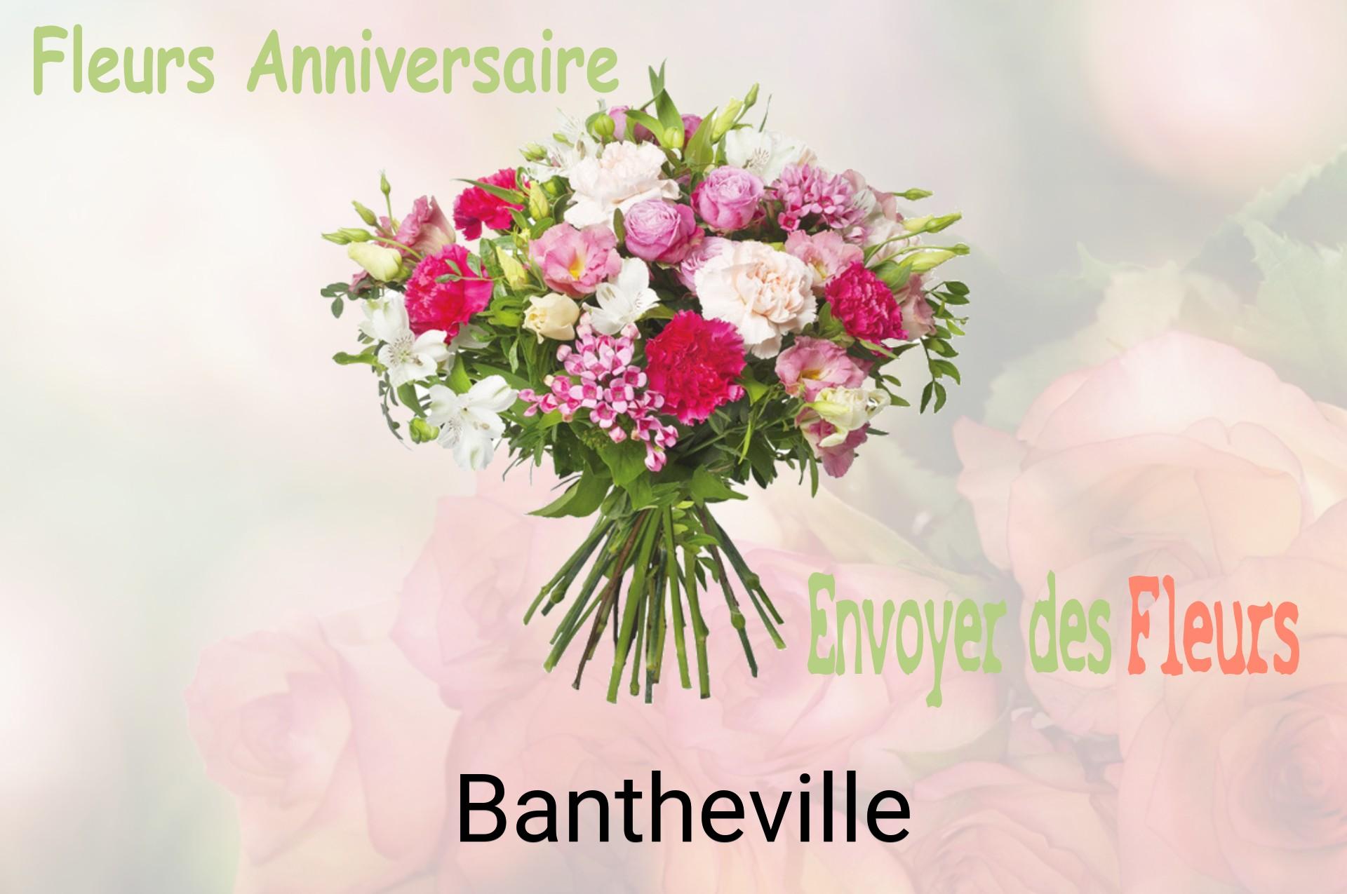 Bouquet de fleurs d’anniversaire livré à Bantheville