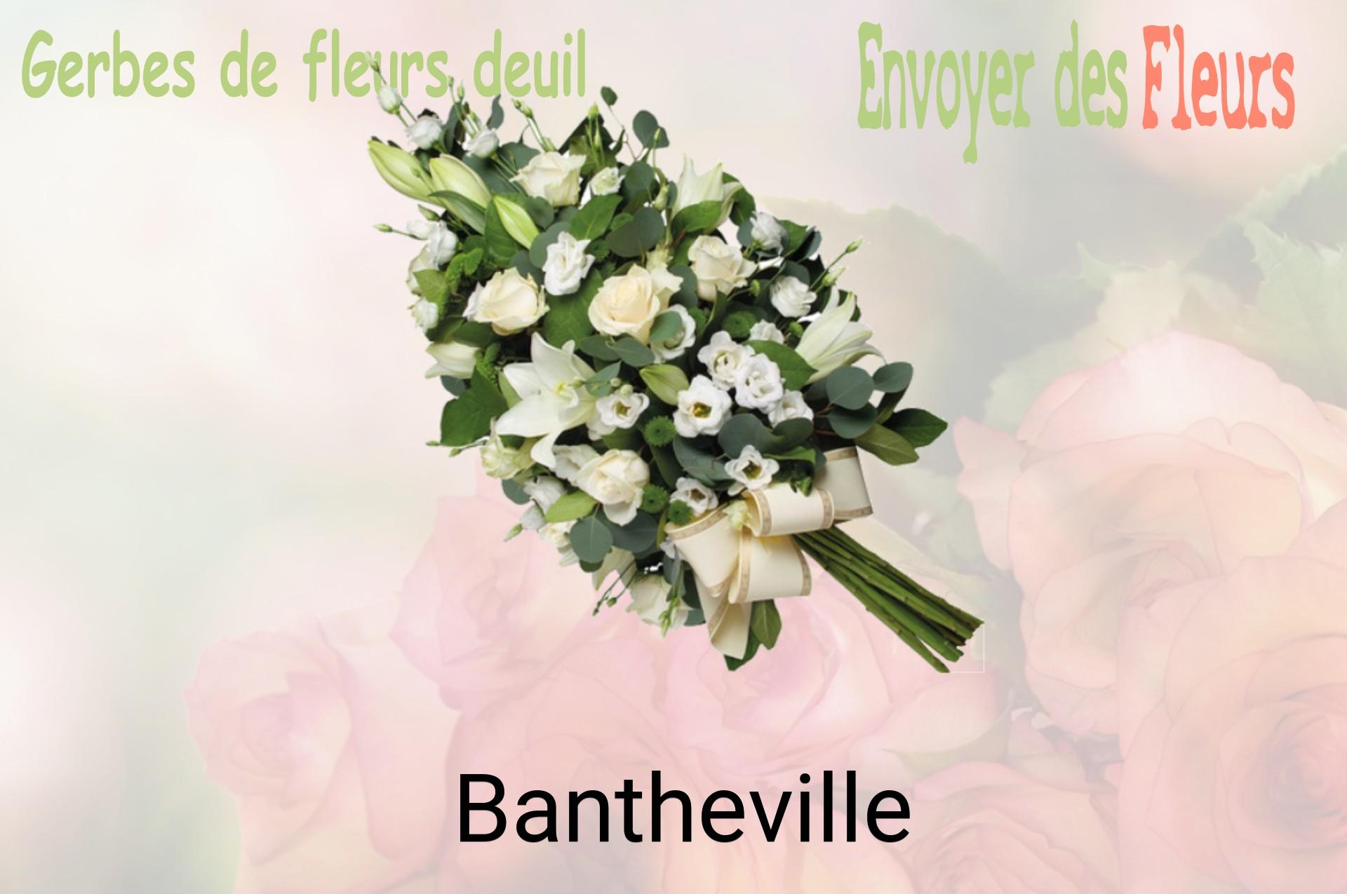 Gerbe de fleurs de deuil livrée à Bantheville